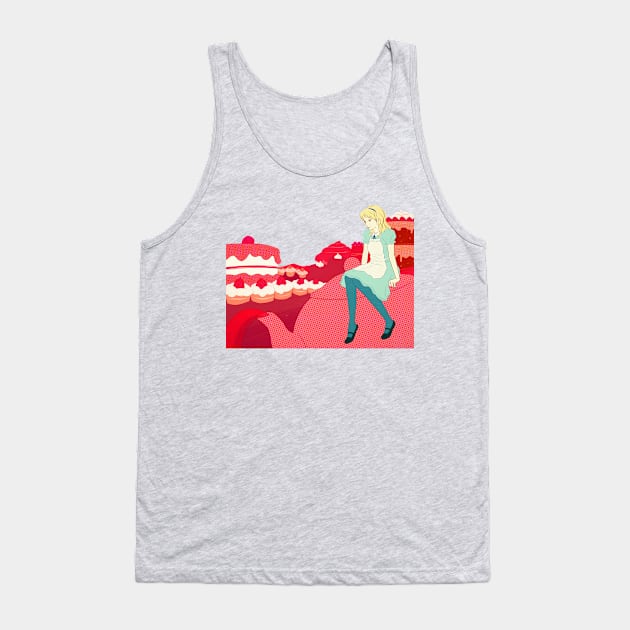 Alice in the candy world Tank Top by saitmy